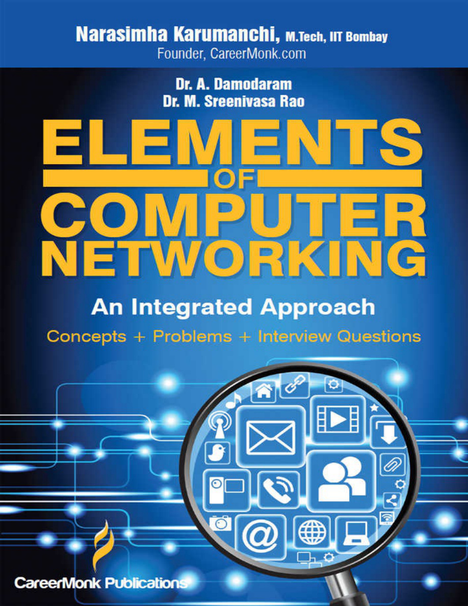 Elements of Computer Networking An Integrated Approach Narasimha Karumanchi Kitap Kapağı