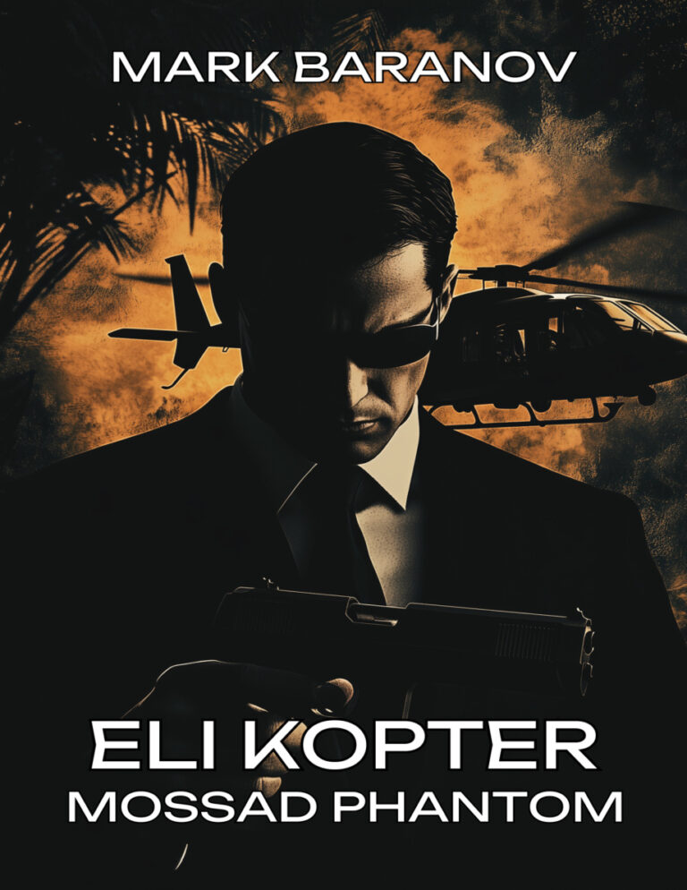 Eli Kopter Mossad Phantom Mark Baranov Kitap Kapağı