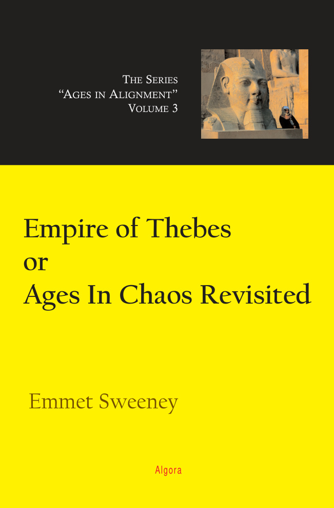 Empire of Thebes or Ages In Chaos Revisited Emmet Sweeney Kitap Kapağı