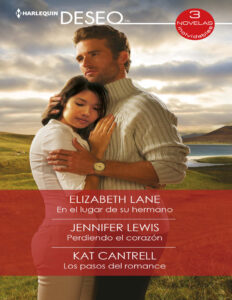 En el lugar de su hermano Perdiendo el corazon Los pasos del romance Spanish Edition Elizabeth Lane Kitap Kapağı