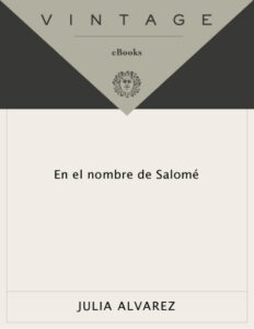 En el nombre de Salome Spanish Edition Julia Alvarez Kitap Kapağı