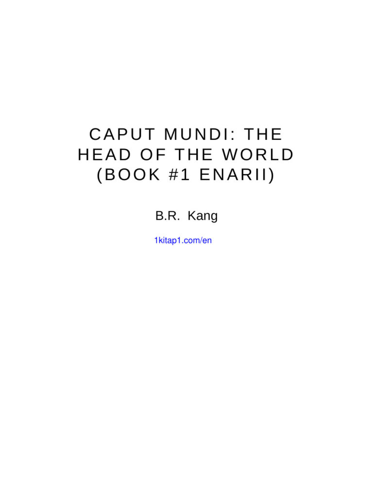 Enarii BR Kang Kitap Kapağı