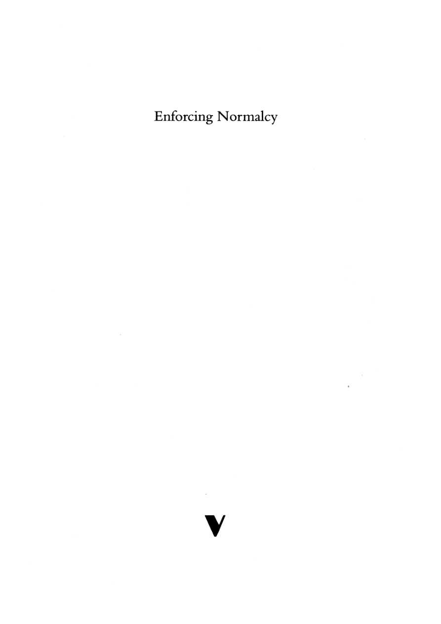 Enforcing Normalcy Disability Deafness and the Body PDF Download