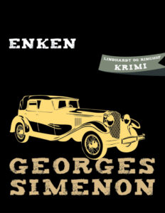 Enken Danish Edition Georges Simenon Kitap Kapağı