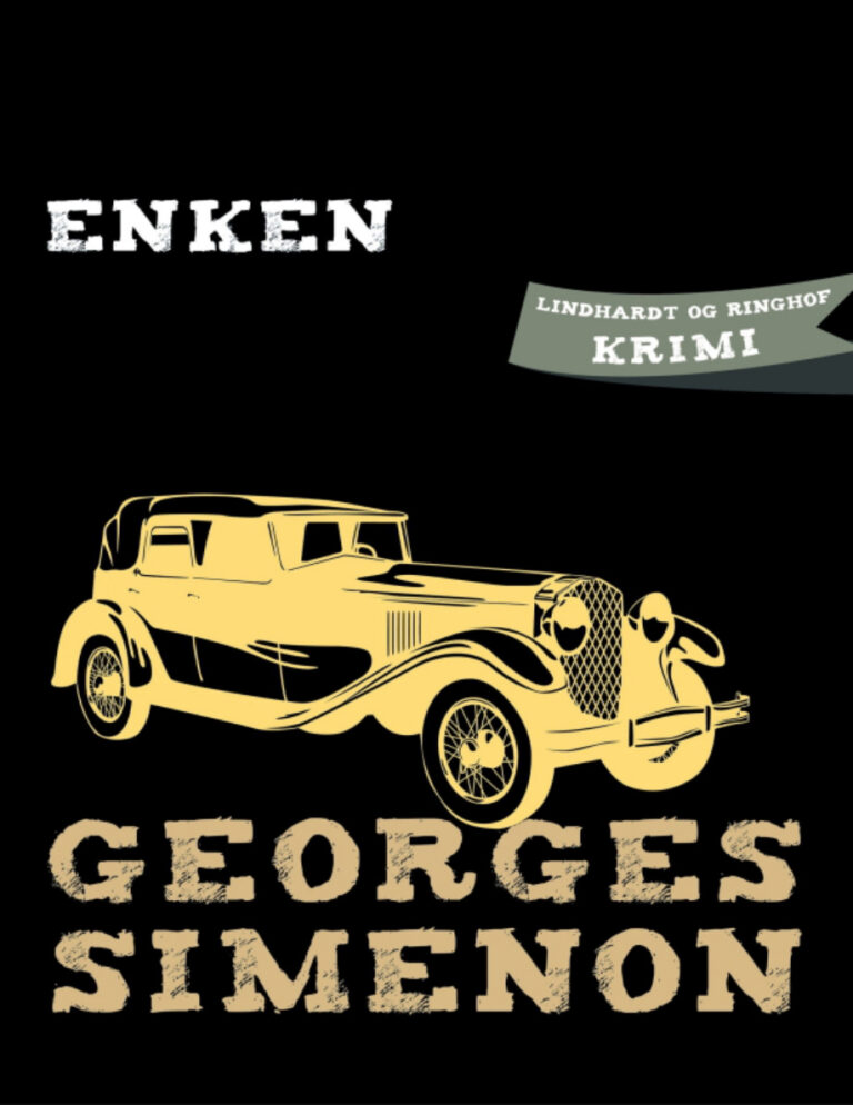 Enken Danish Edition Georges Simenon Kitap Kapağı