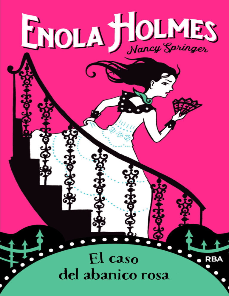 Enola Holmes 4 El caso del abanico rosa Spanish Edition Nancy Springer Kitap Kapağı
