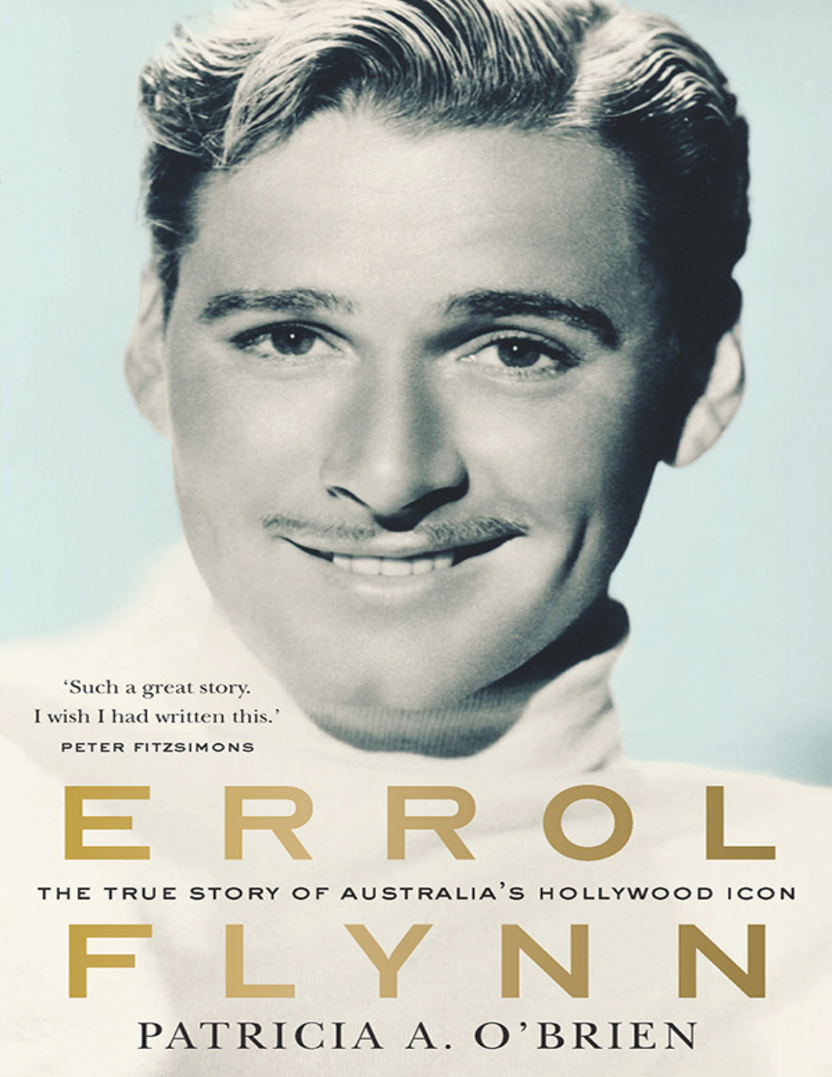 Errol Flynn Patricia OBrien Kitap Kapağı