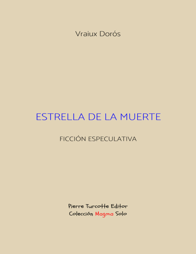 Estrella de la muerte Spanish Edition Vraiux Doros Kitap Kapağı