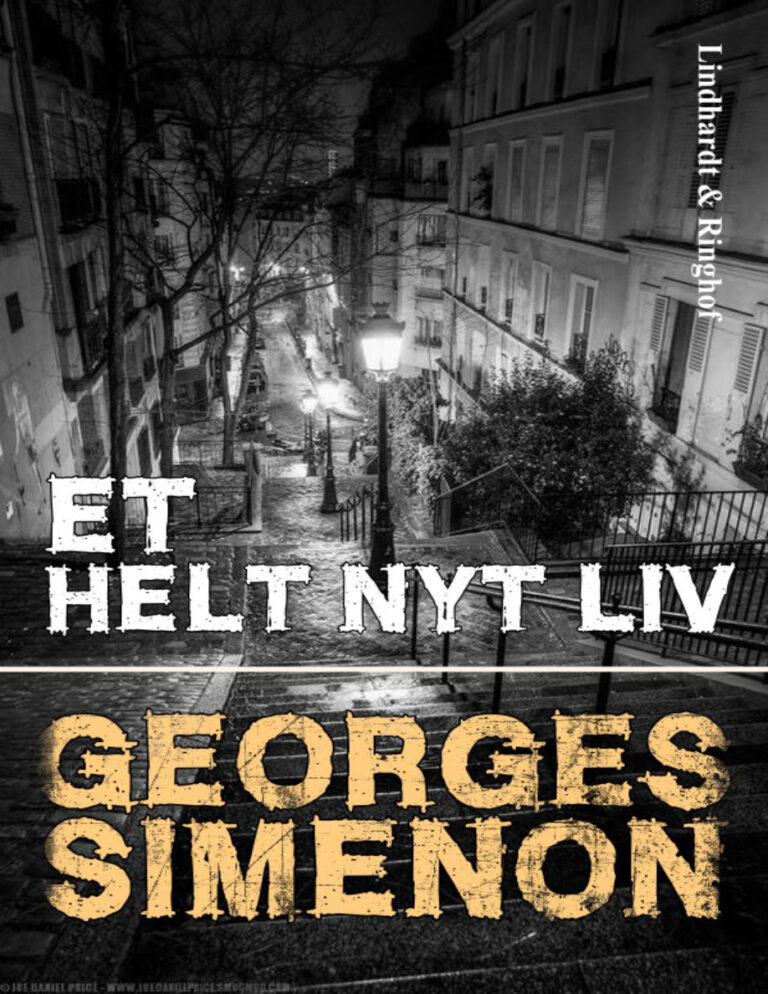 Et Helt Nyt Liv Danish Edition Georges Simenon Kitap Kapağı