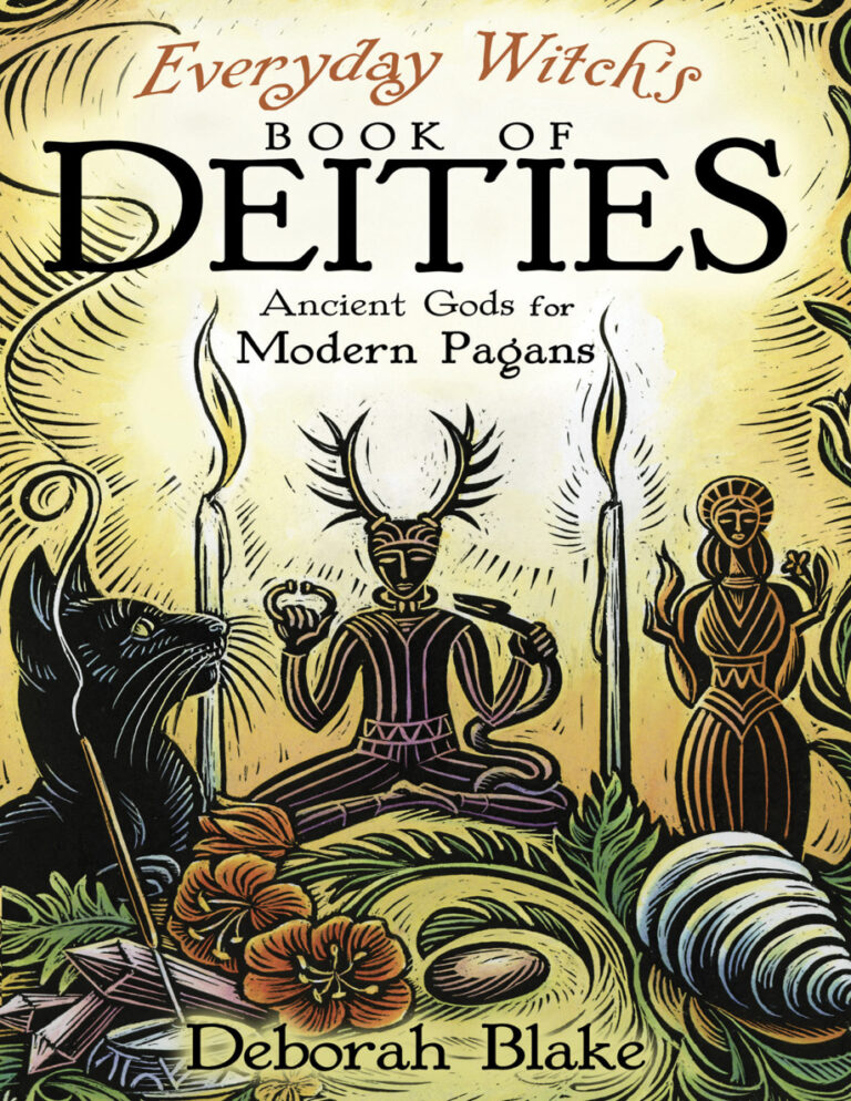 Everyday Witchs Book of Deities Deborah Blake Kitap Kapağı