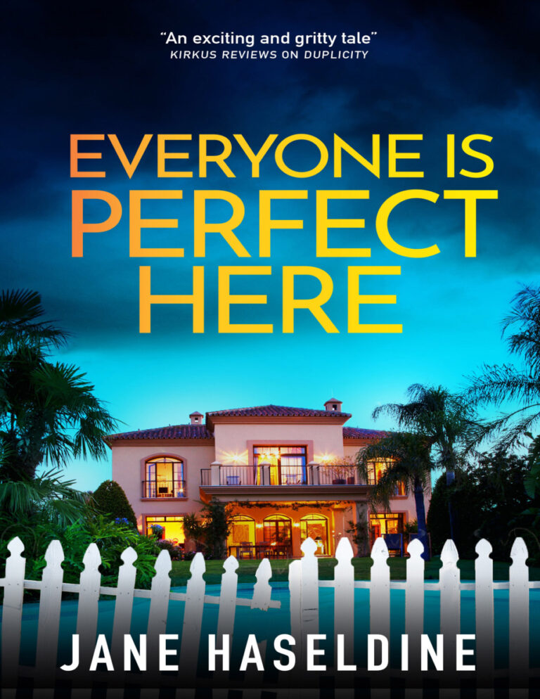 Everyone Is Perfect Here Jane Haseldine Kitap Kapağı