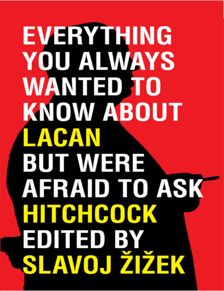 Everything You Always Wanted to Know about Lacan Slavoj Zizek Kitap Kapağı