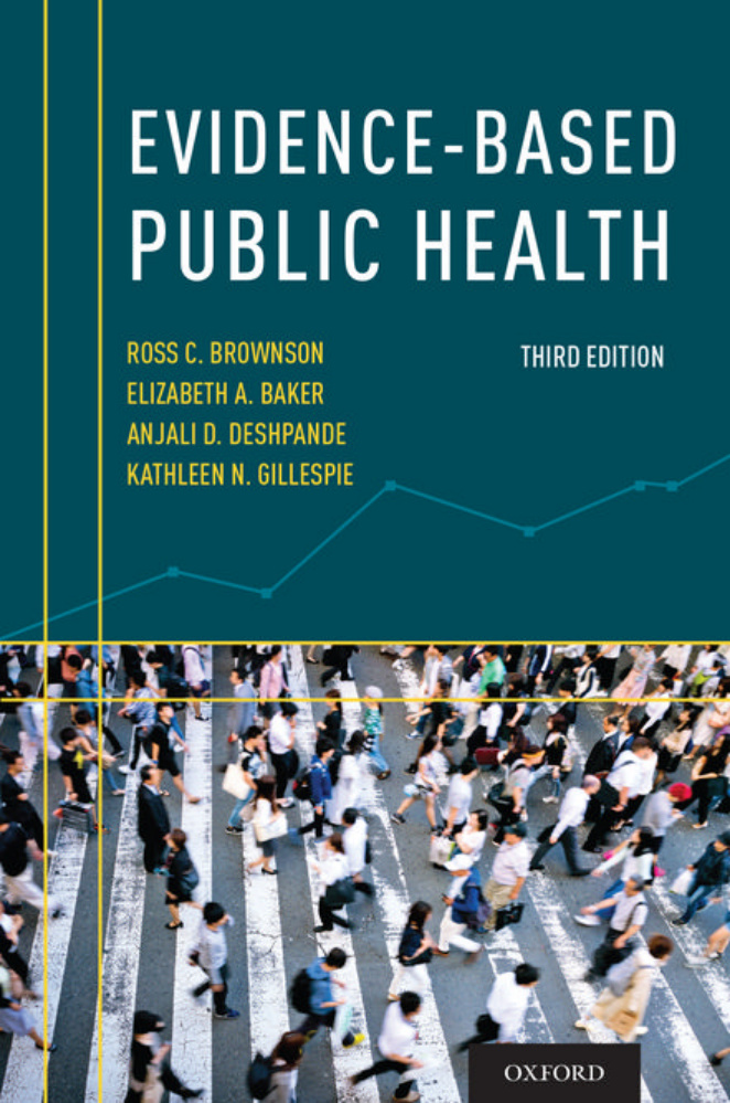 Evidence based Public Health Ross C Brownson, Z Library Kitap Kapağı