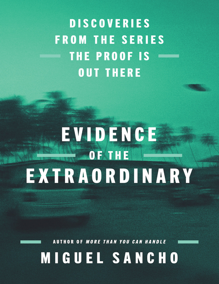 Evidence of the Extraordinary Miguel Sancho Kitap Kapağı