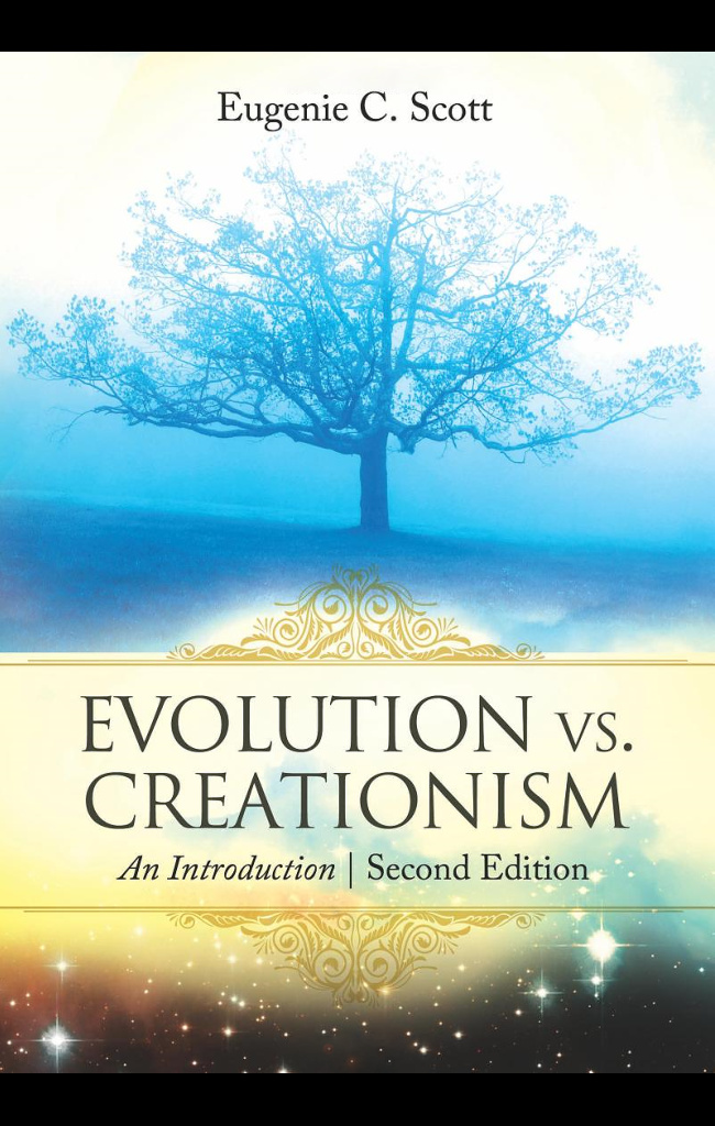 Evolution vs Creationism Eugenie Scott Kitap Kapağı