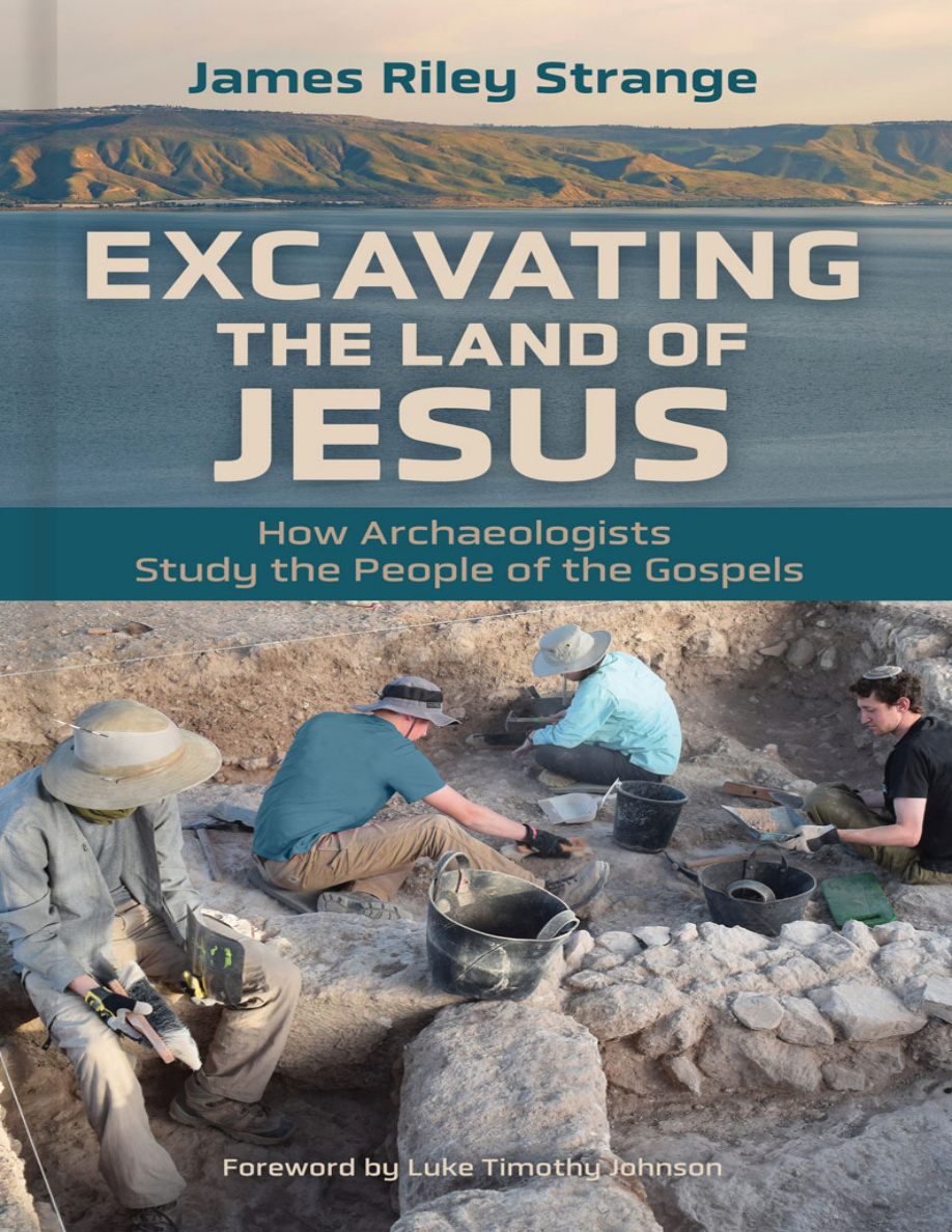 Excavating the Land of Jesus James Riley Strange Kitap Kapağı