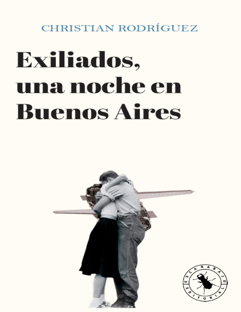 Exiliados una noche en Buenos Aires Spanish Edition Christian Rodriguez Kitap Kapağı