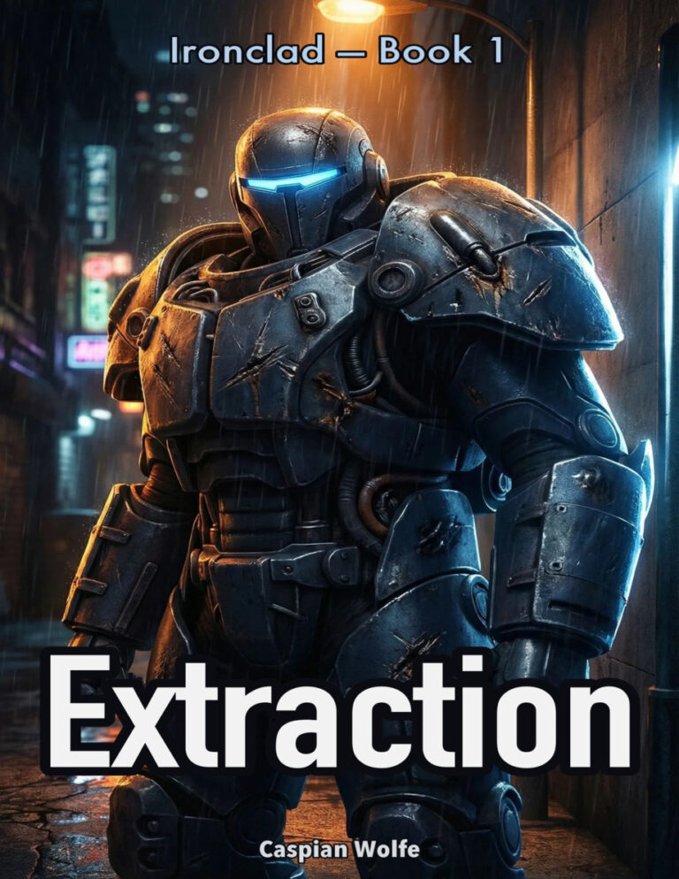Extraction Ironclad 1 Caspian Wolfe Kitap Kapağı