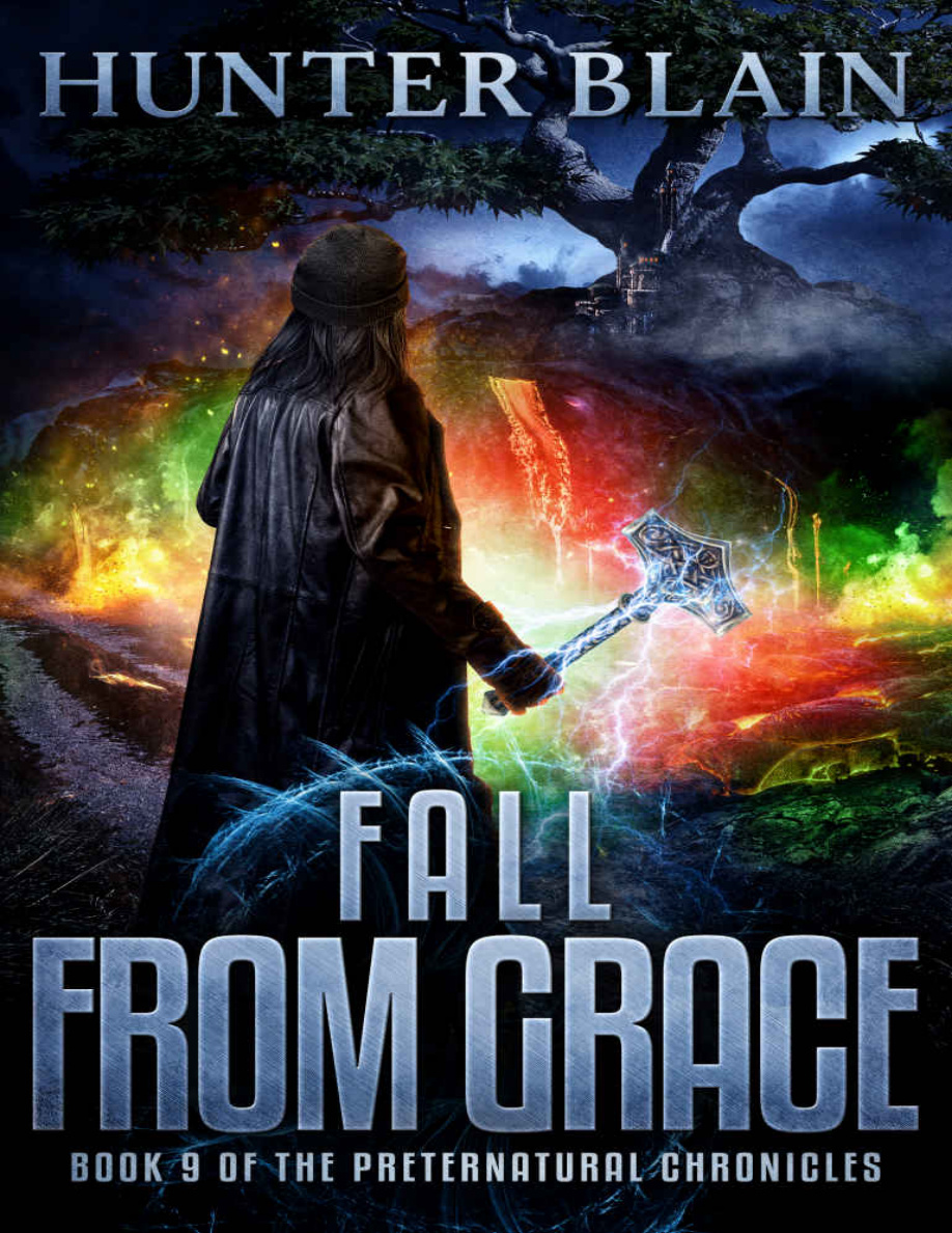 Fall From Grace Book 9 Hunter Blain Kitap Kapağı