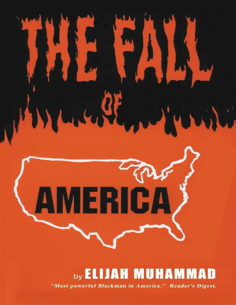 Fall of America Elijah Muhammad Kitap Kapağı