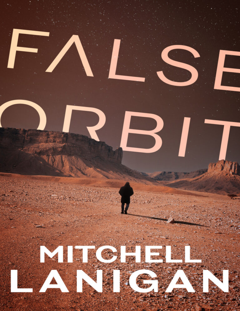 False Orbit Mitchell Lanigan Kitap Kapağı