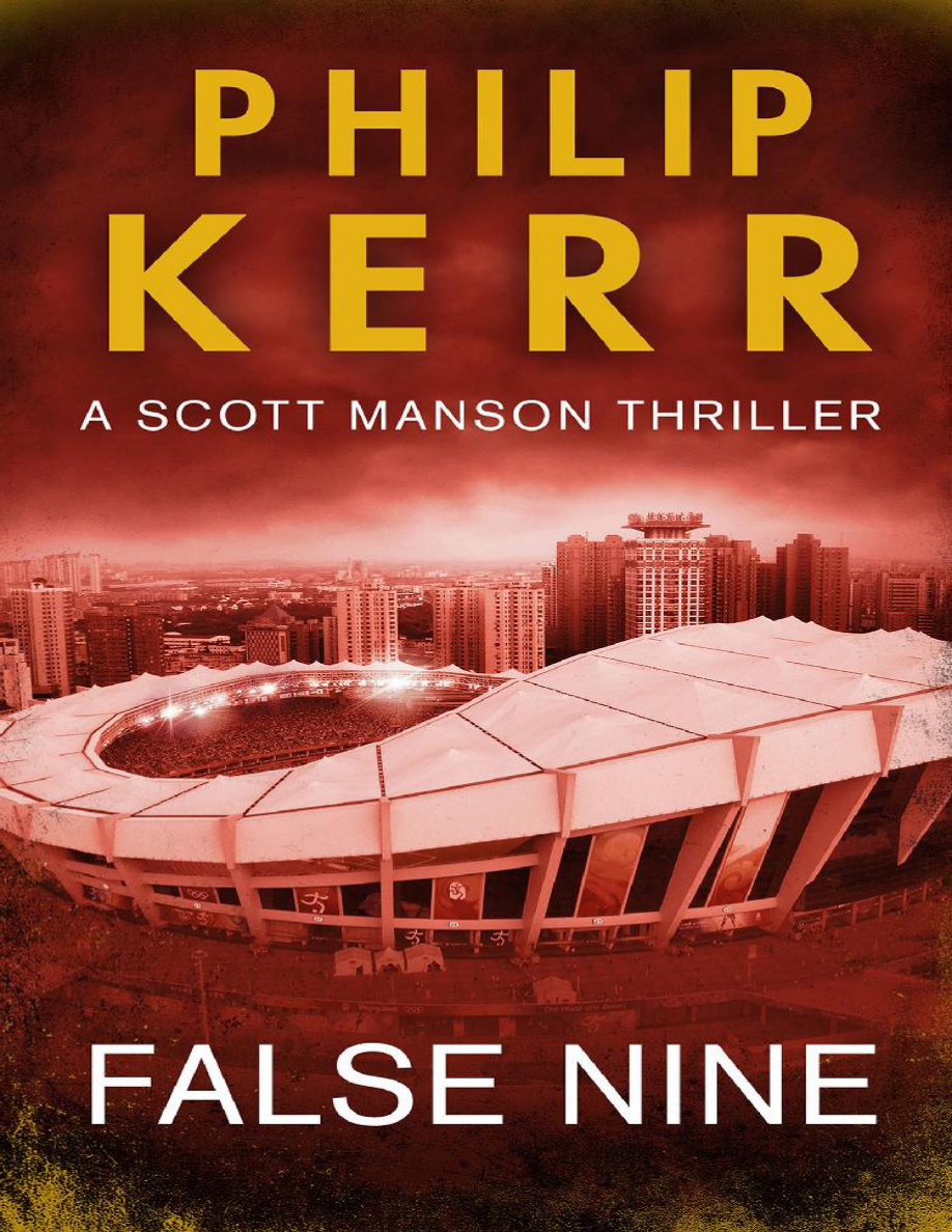 False nine Philip Kerr Kitap Kapağı