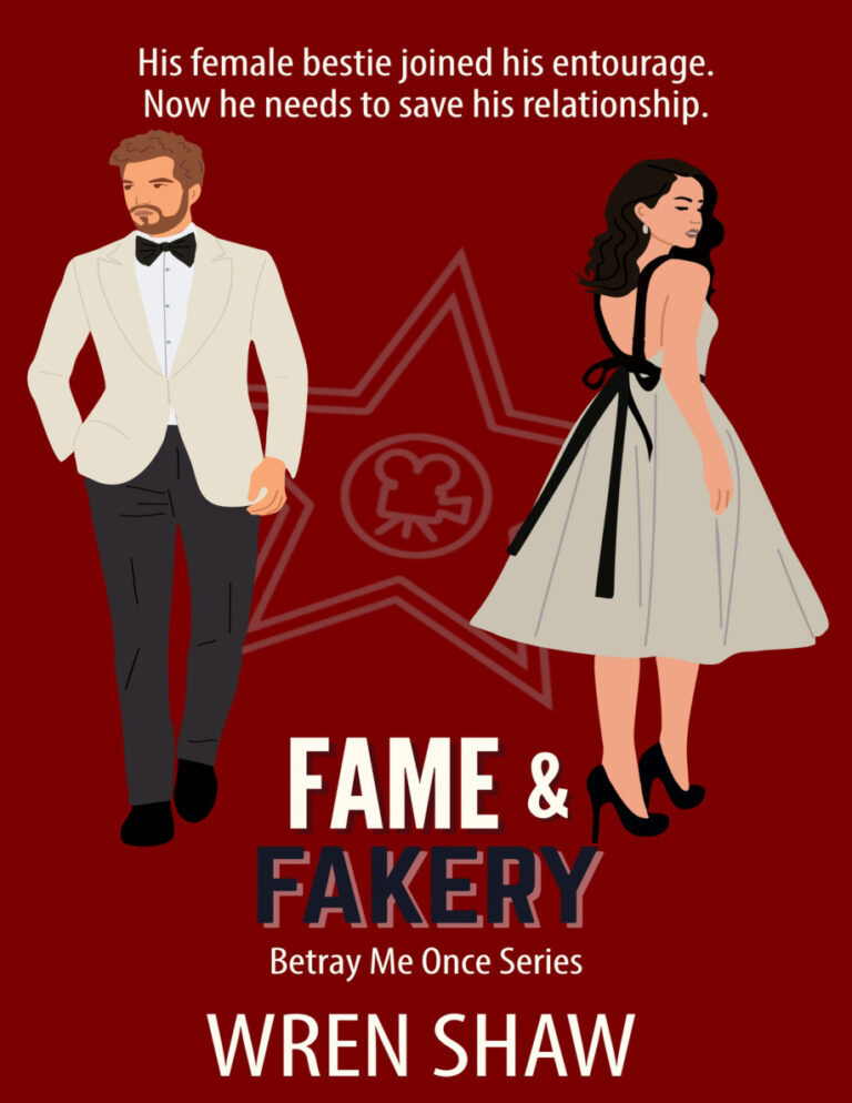 Fame n Fakery Wren Shaw Kitap Kapağı