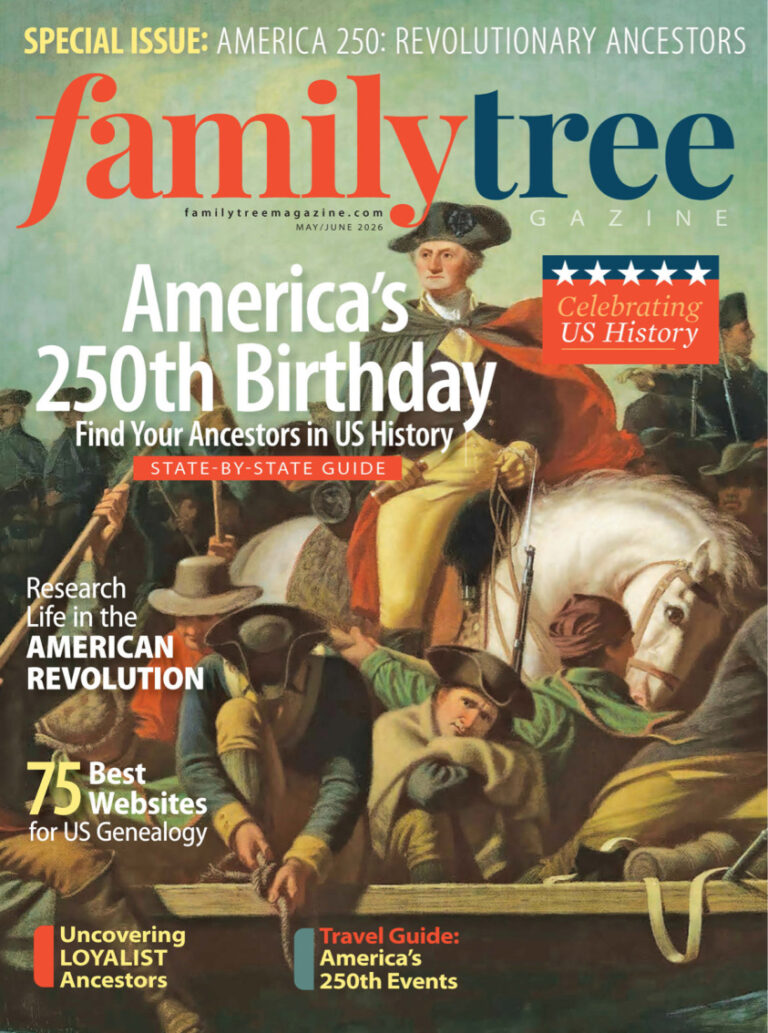 Family Tree USA MayJune 2026 Family Tree USA Kitap Kapağı