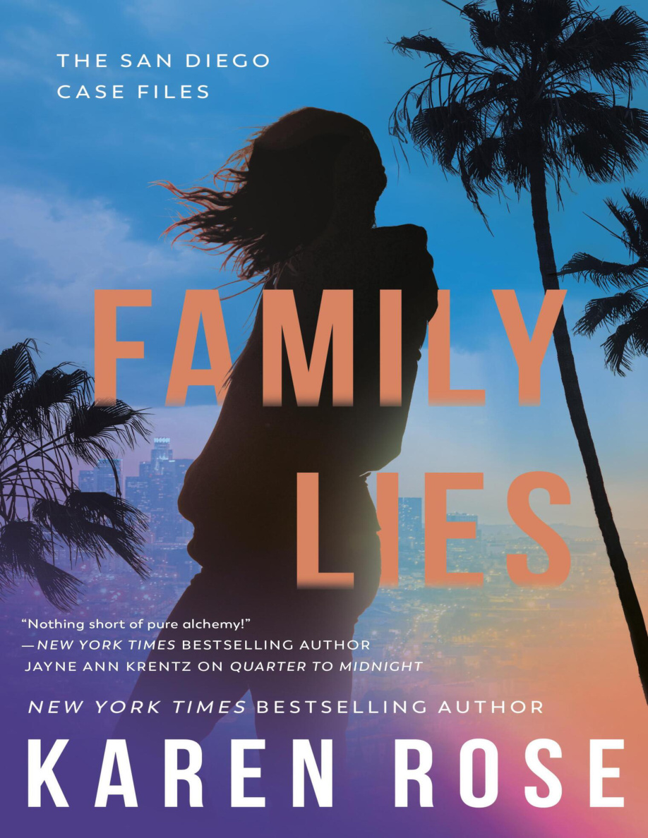 Family lies Karen Rose Kitap Kapağı