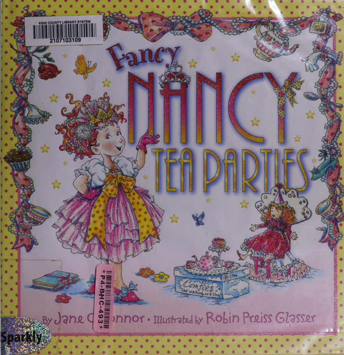 Fancy Nancy Tea Parties Jane Oconner Kitap Kapağı