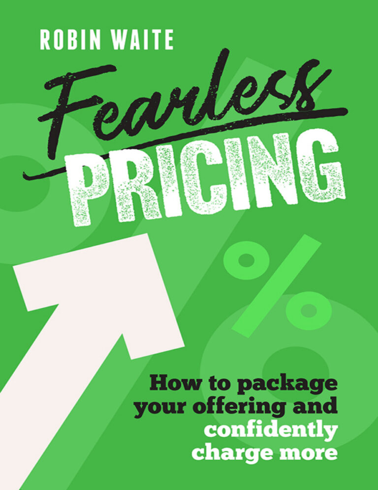 Fearless Pricing Robin Waite Kitap Kapağı