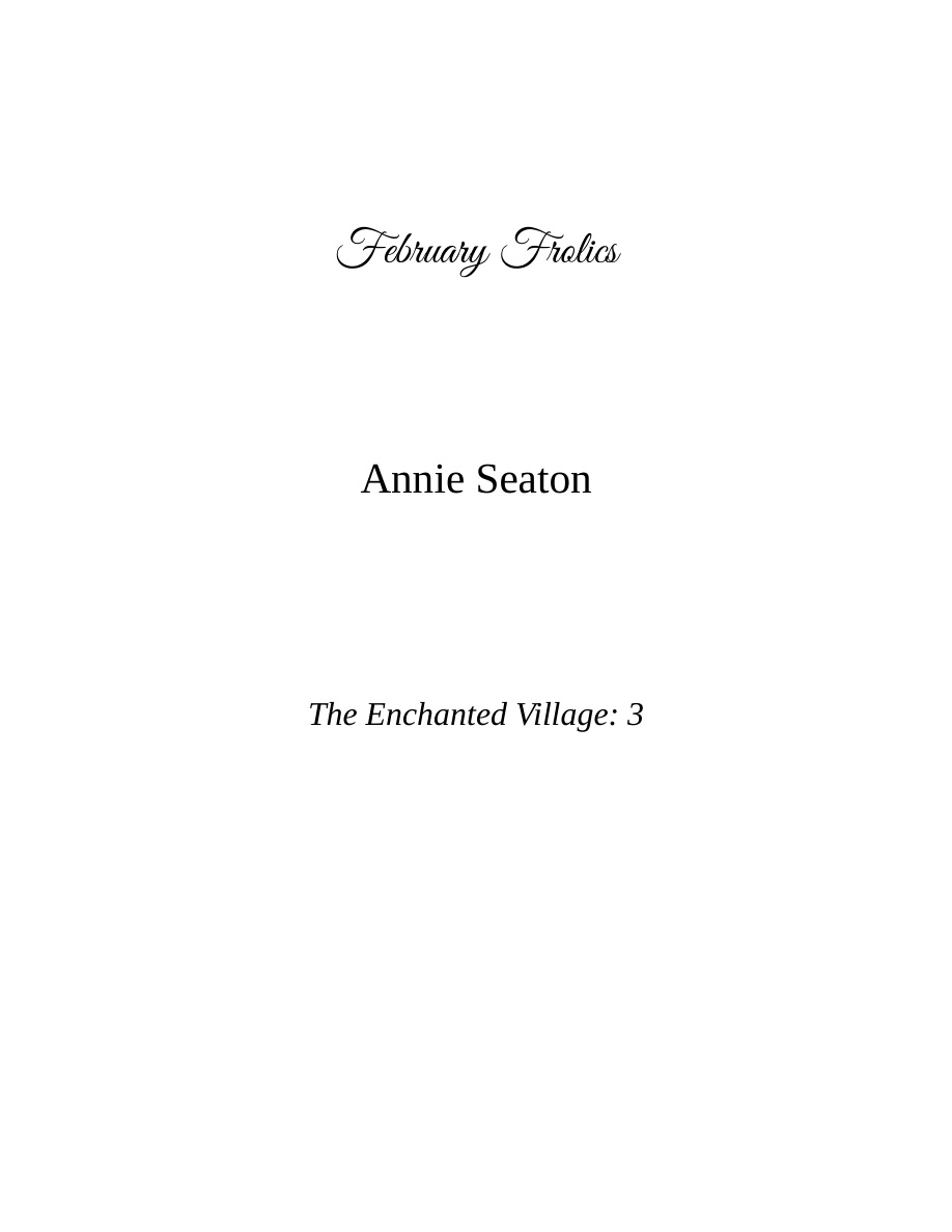 February Frolics Annie Seaton Kitap Kapağı