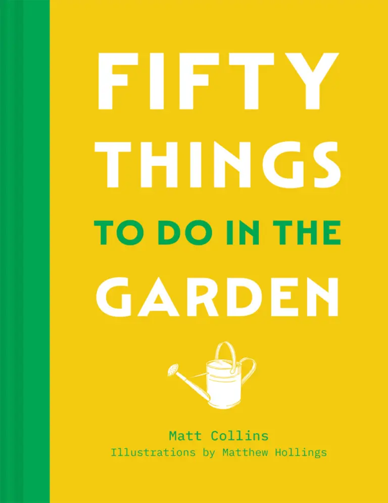 Fifty Things to Do in the Garden Matt Collins Kitap Kapağı