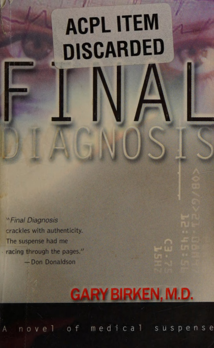 Final Diagnosis Gary Birken Kitap Kapağı