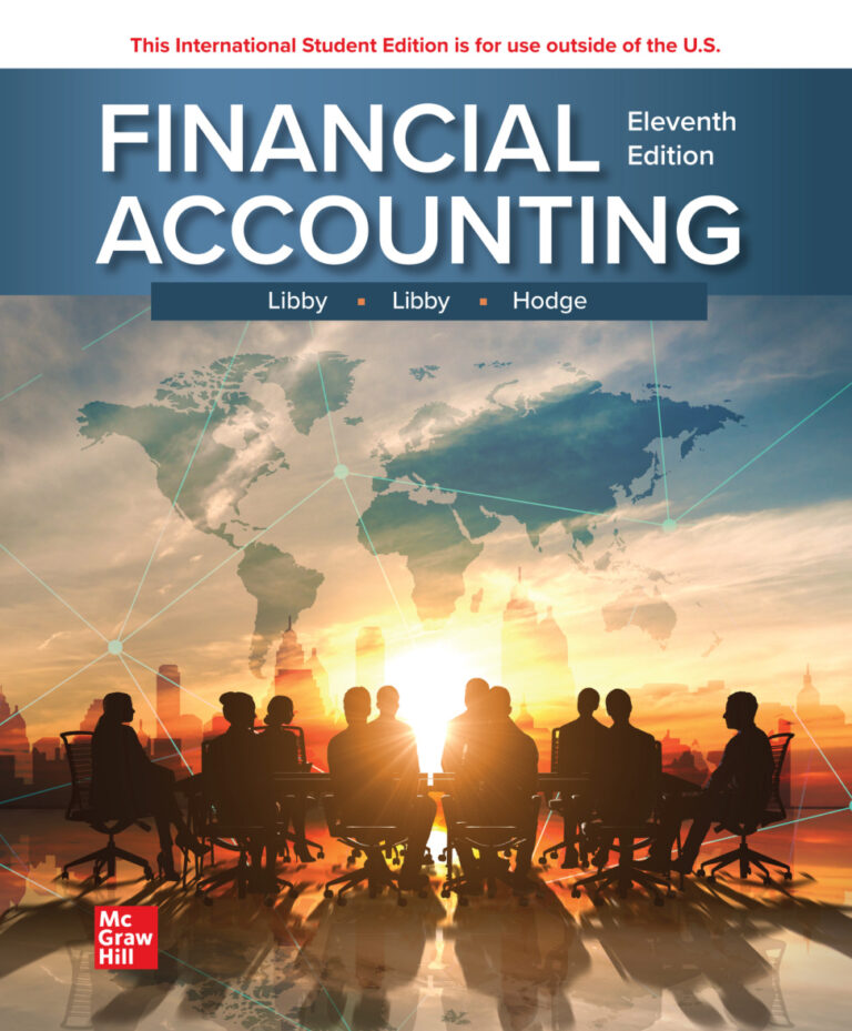 Financial Accounting 11th edition Robert Libby Kitap Kapağı