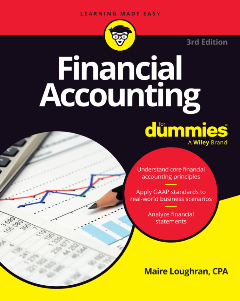Financial Accounting For Dummies 3rd Edition Maire Loughran Kitap Kapağı