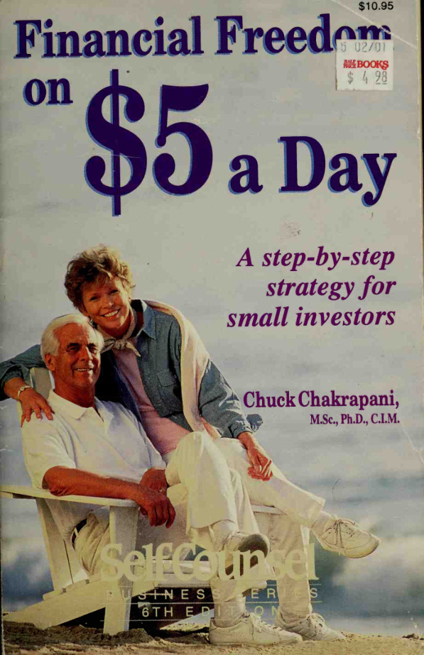 Financial Freedom on $5 a Day A Step By Step Strategy for Small Kitap Kapağı