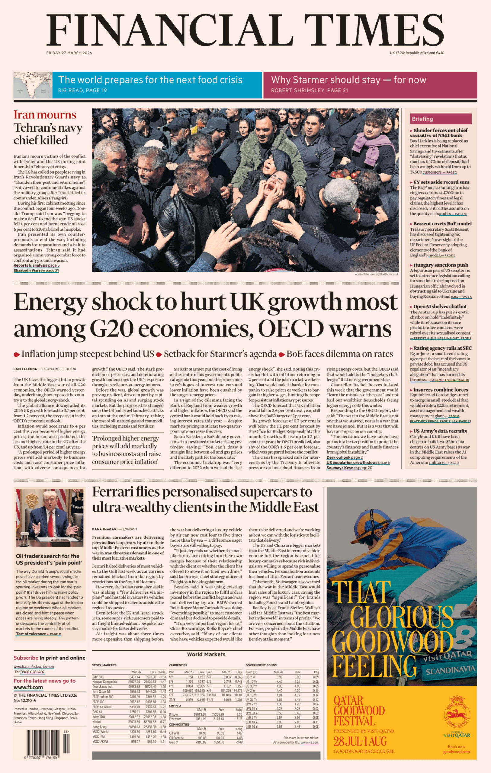 Financial Times UK 27 March 2026 PDF Download