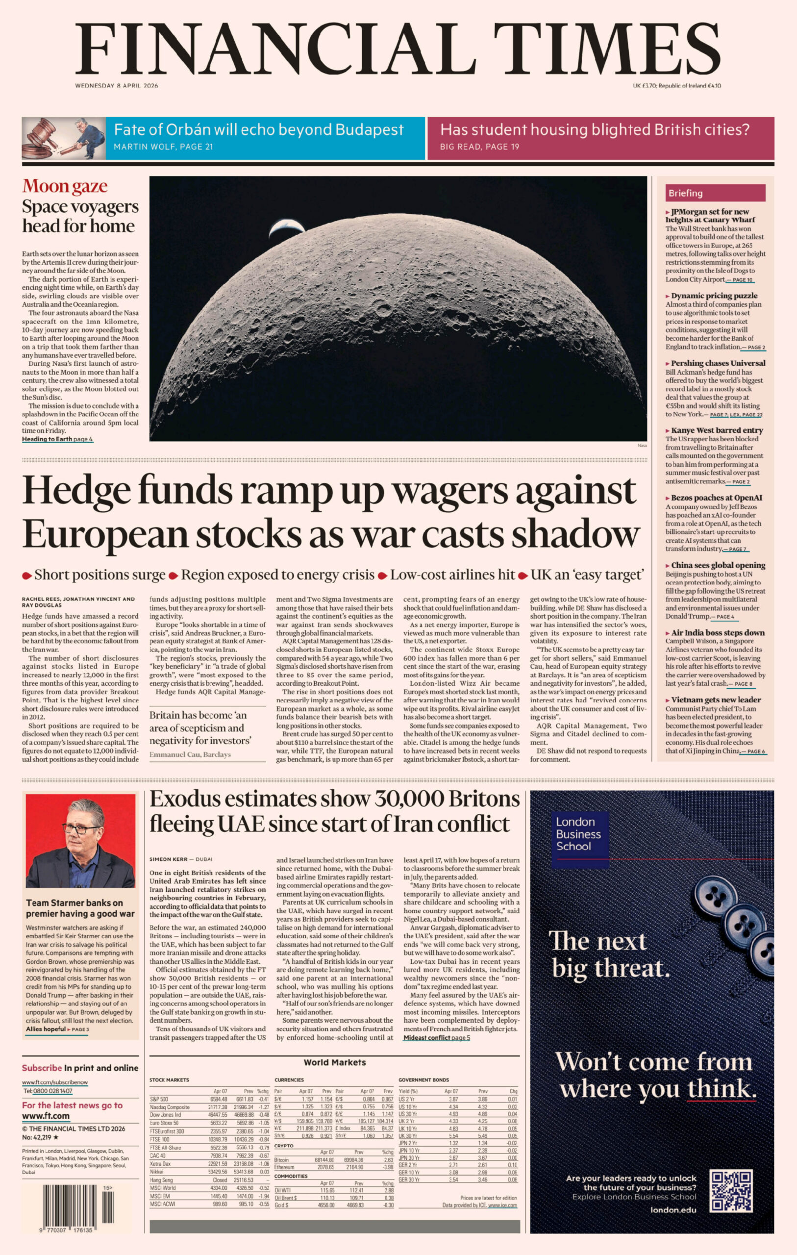 Financial Times UK - April 08, 2026 PDF Download