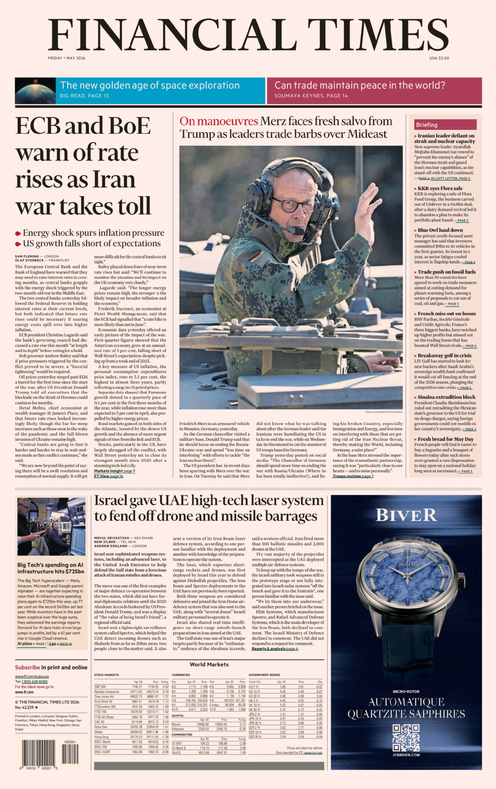 Financial Times USA - 01 May 2026 PDF Download