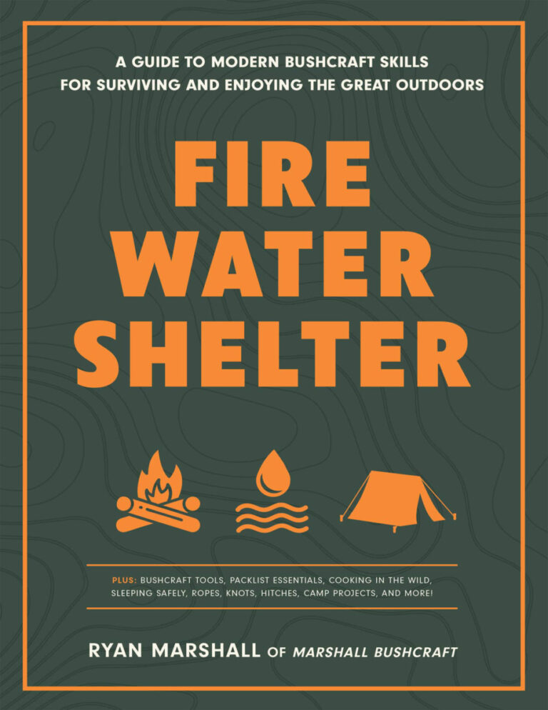 Fire Water Shelter Ryan Marshall Kitap Kapağı
