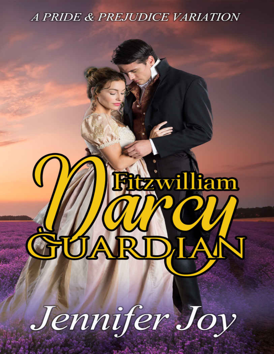 Fitzwilliam Darcy guardian Jennifer Joy Kitap Kapağı
