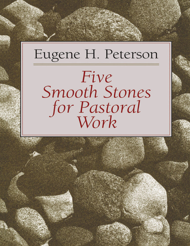 Five Smooth Stones for Pastoral Work Eugene H Peterson Kitap Kapağı