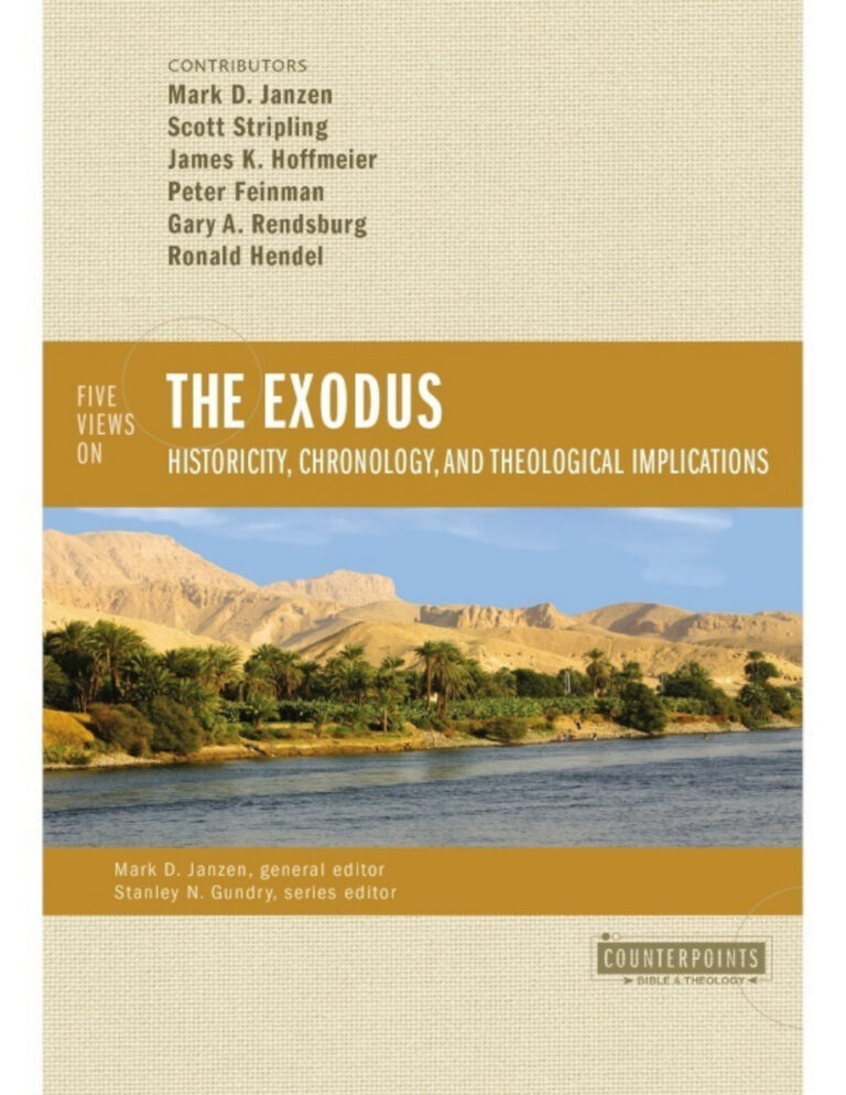 Five Views on the Exodus Historicity Chronology and Theological Implications Mark D Janzen Kitap Kapağı