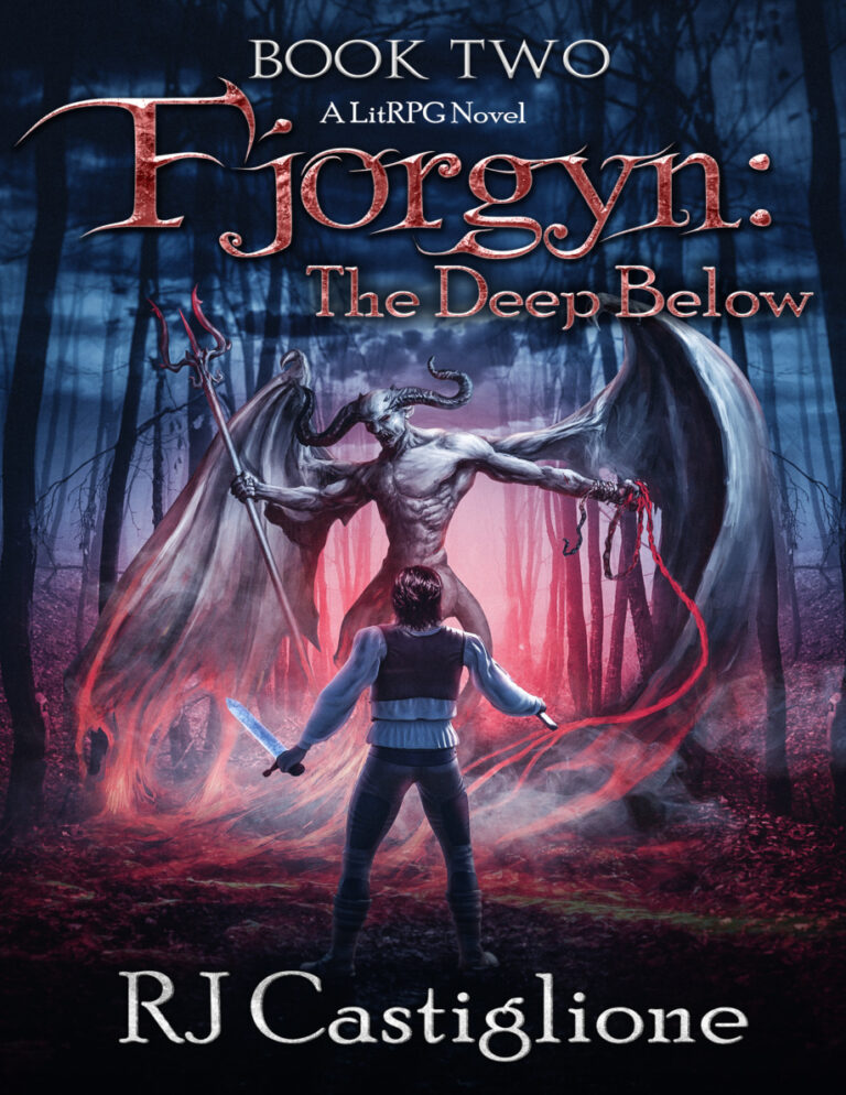 Fjorgyn The Deep Below Book 2 RJ Castiglione Kitap Kapağı