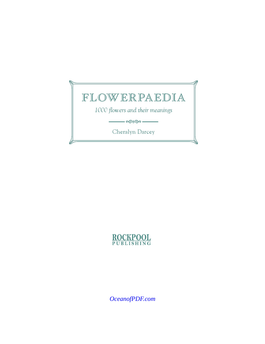 Flowerpaedia PDF Download