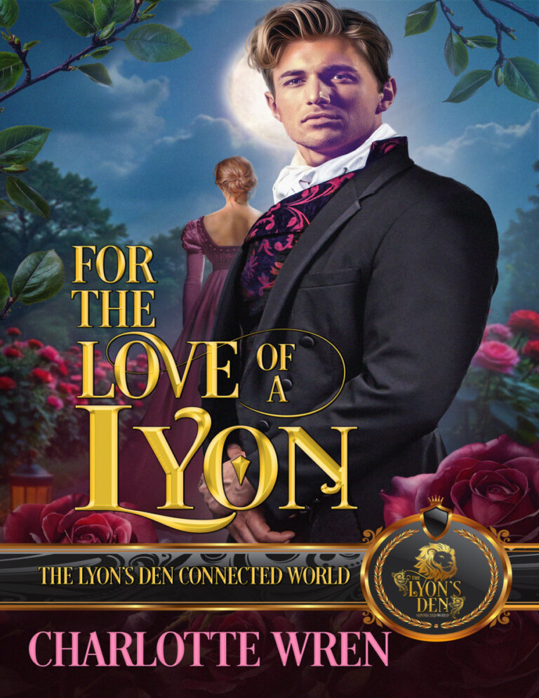 For the Love of a Lyon Charlotte Wren Kitap Kapağı
