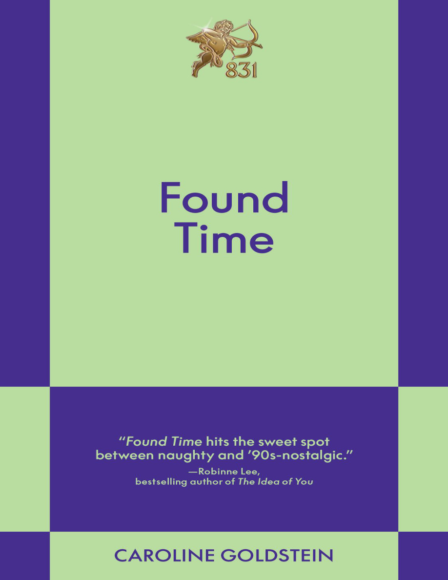 Found Time Caroline Goldstein Kitap Kapağı