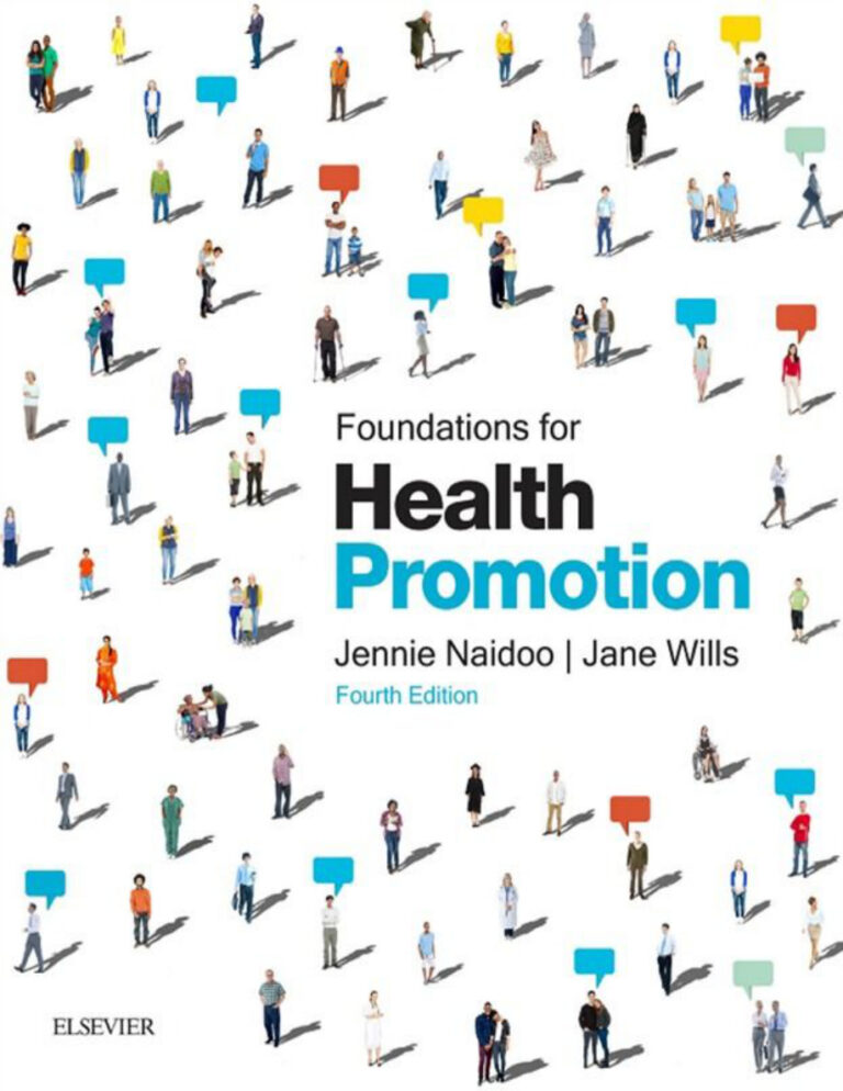 Foundations for Health Promotion E Book Jennie Naidoo, Jane Wills Kitap Kapağı