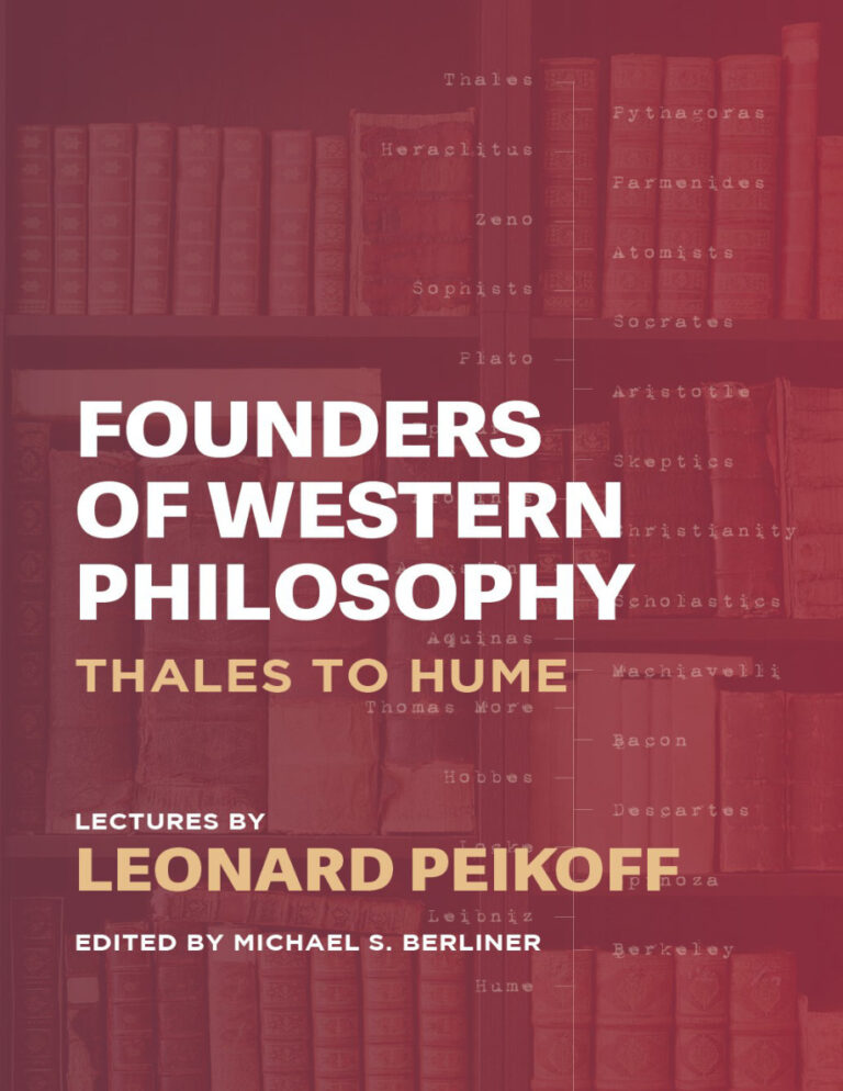 Founders of Western Philosophy Hume Leonard Peikoff Kitap Kapağı